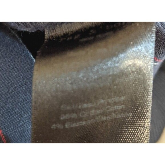 Rag & Bone Women's Simone Pant Navy Striped Cropped High Rise Business Casual 8 - Picture 12 of 15